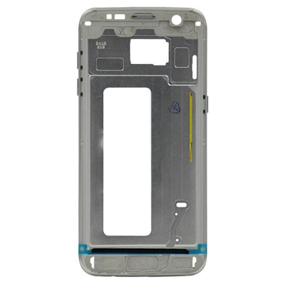 Replacement Samsung Galaxy S7 Edge Mid Frame, White
