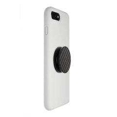 COOLGRIPS MAGNETIC PHONE GRIP AND STAND GENUINE BLACK CARBON FIBER