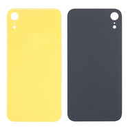 iPhone XR Replacement Back Glass with Wide Camera Lens Hole (Yellow) (4169027223616)