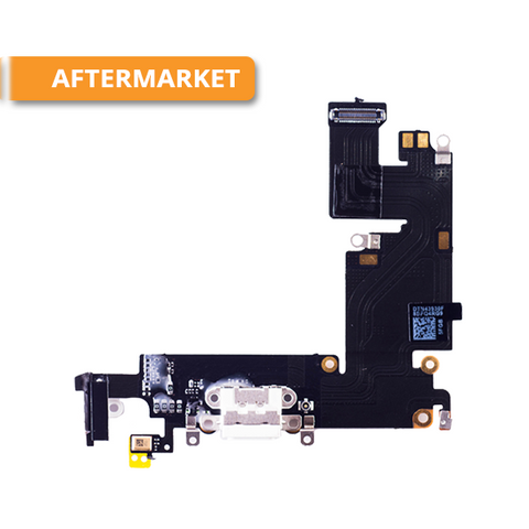 iPhone 6 Plus Charging Port with Headphone Jack (White) (4166082003008)