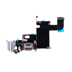 iPhone 6 Charging Port Flex Cable with Headphone Jack (White) (4162566586432)