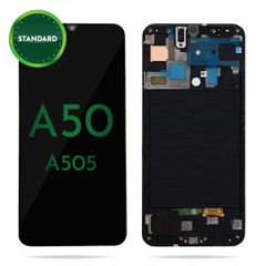 Samsung Galaxy A50 (2019) Replacement LCD Screen & Digitizer Assembly (Black)