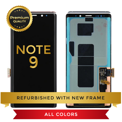 Replacement LCD Digitizer Assembly With Frame, Copper For Samsung Galaxy Note 9