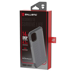 BALLISTIC TOUGH JACKET SERIES CASE FOR APPLE IPHONE 11 - GRAY