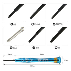 BEST-668S Precision 5 point star pentalobe screwdriver for iphone1/7/7P/8/8P/X with magnetic