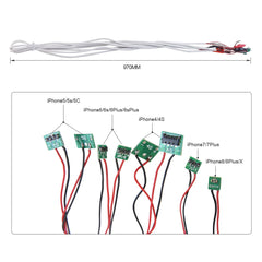 BEST 8 in 1 Professional DC Power Supply Phone Current Test Cable for iPhoneX 8 7 6 Plus 5S 5 4S 4 Repair Tools