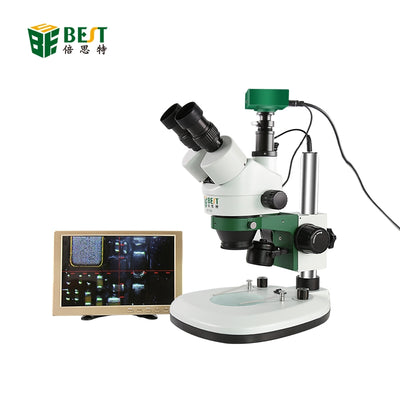 BEST-X6 Video Stereo Trinocular 3D Digital Microscope with Camera