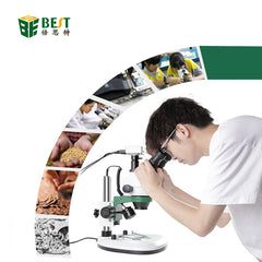 BEST-X6 Video Stereo Trinocular 3D Digital Microscope with Camera