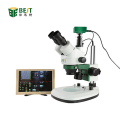 BEST-X6 Video Stereo Trinocular 3D Digital Microscope with Camera