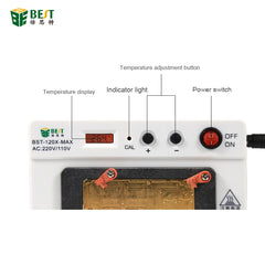 BST-120X-MAX mobile phone motherboard desoldering heating station