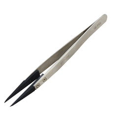 BST-259A Stainless steel Anti-static Fine Point Tweezers with Replaceable Tip