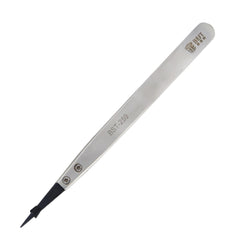 BST-259A Stainless steel Anti-static Fine Point Tweezers with Replaceable Tip