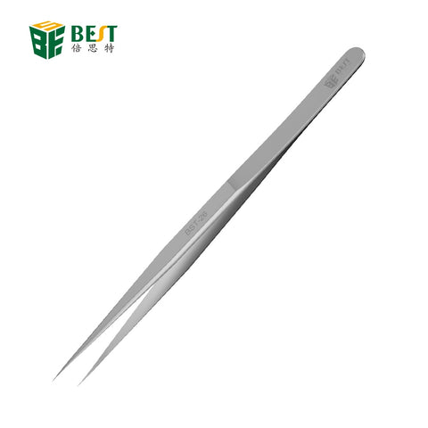 BST-26 Professional Stainless Steel Electronic Pointed Tip Straight Tweezer