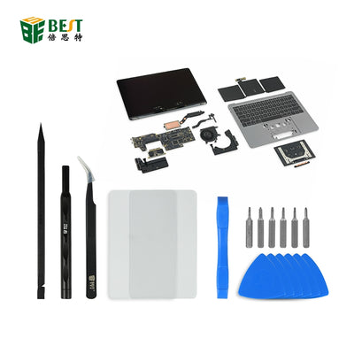 BST-502 Multifunctional precision convenient disassembly tool kit set for macBook pro/air to solve dissassembly problem easier