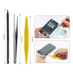 BST-610 13in1 Phone Opening Repair Tools Kit Phone Rotary Stand Holder Screwdriver for iPhone Samsung Electronic Hand Tools Set