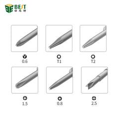 BST-895 First-class Disassemble Bolt driver For iPhone Samsung Mobile Phone Repair Screwdriver Prevent Skidding