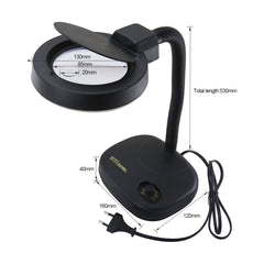 Best-208L 5x/10x 36 LED magnifying glass desk lamp