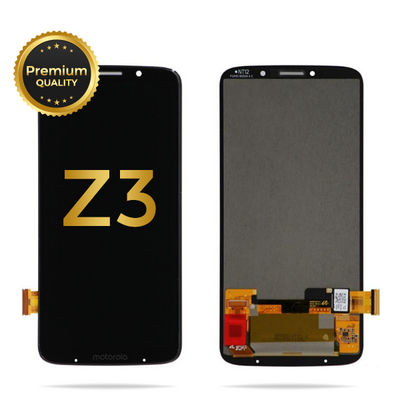 Moto Z3 / Moto Z3 Play Replacement Digitizer LCD Assembly, Black