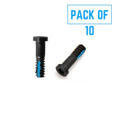 Pentalobe Bottom Screws For iPhone XS Max (Black) (Pack of 10) (4168316485696)