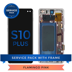 Service Pack - OLED Screen Assembly for Samsung Galaxy S10 Plus, Pink