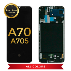 OLED Assembly With Frame For Samsung Galaxy A70 (A705 / 2019) (All Colors)