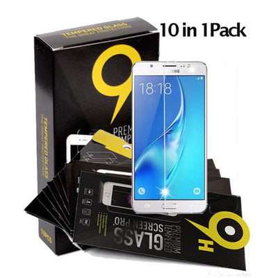 Galaxy J7 /J727 (2017) Clear Tempered Glass (10pcs bulk)