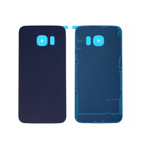 Galaxy S6 Edge G925 Battery Cover w/Adhesive (BLACK)