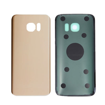 Galaxy S7 Edge G935 Battery Cover w/Adhesive (GOLD)