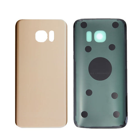 Galaxy S7 Edge G935 Battery Cover w/Adhesive (GOLD)