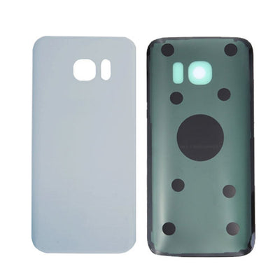 Galaxy S7 Edge G935 Battery Cover w/Adhesive (SILVER)