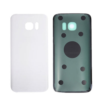 Galaxy S7 Edge G935 Battery Cover w/Adhesive (WHITE)