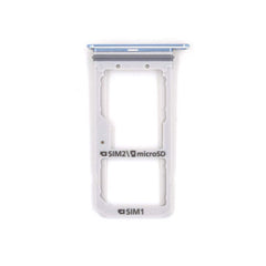 Galaxy S7 Edge SIM & SD Card Tray Holder - (CORAL BLUE)