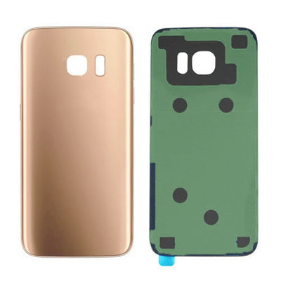 Galaxy S7 G930 Battery Cover w/Adhesive (GOLD)