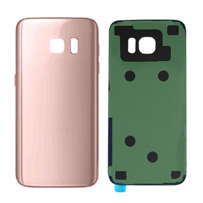 Galaxy S7 G930 Battery Cover w/Adhesive (PINK)
