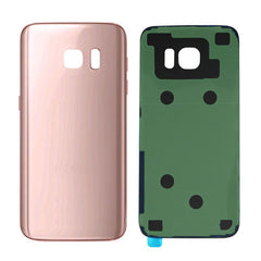 Galaxy S7 G930 Battery Cover w/Adhesive (PINK)