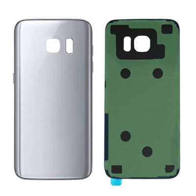 Galaxy S7 G930 Battery Cover w/Adhesive (SILVER)
