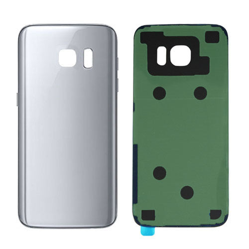 Galaxy S7 G930 Battery Cover w/Adhesive (SILVER)