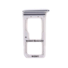 Galaxy S7 SIM & SD Card Tray Holder - (BLACK)
