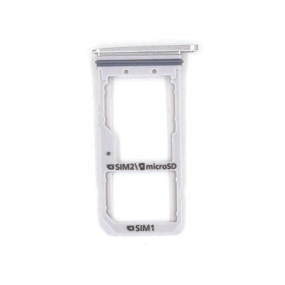 Galaxy S7 SIM & SD Card Tray Holder - (SILVER)