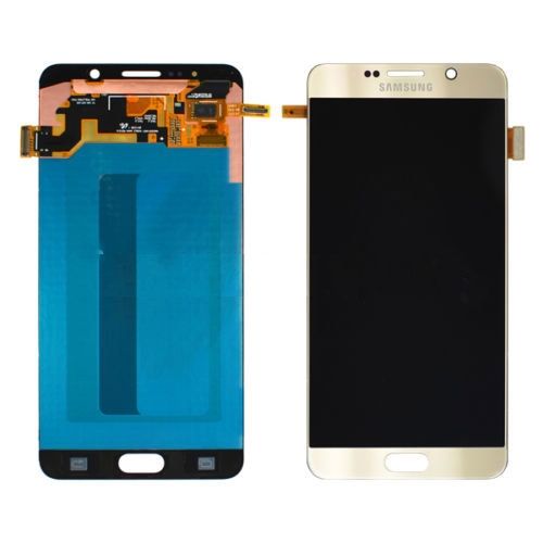 Genuine Gold Samsung Galaxy Note 5 LCD & Touch Screen Glass Digitizer Assembly