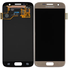 Genuine LCD Screen & Digitizer Assembly, Gold, for Samsung Galaxy S7