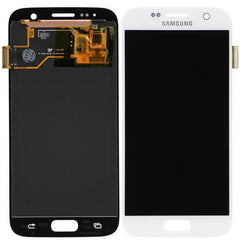 Genuine LCD Screen & Digitizer Assembly, White, for Samsung Galaxy S7