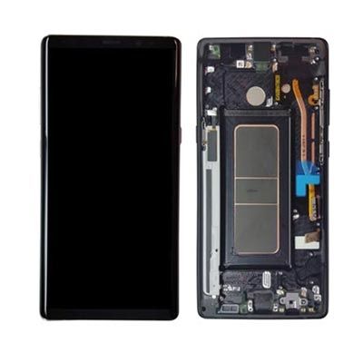 Genuine Samsung Galaxy Note 8 LCD Digitizer display Assembly with front housing, Black