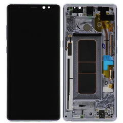 Genuine Samsung Galaxy Note 8 LCD Digitizer display Assembly with front housing,Violet