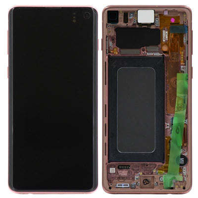 Genuine Samsung Galaxy S10 LCD Digitizer Assembly, Pink