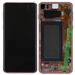 Genuine Samsung Galaxy S10 LCD Digitizer Assembly, Pink