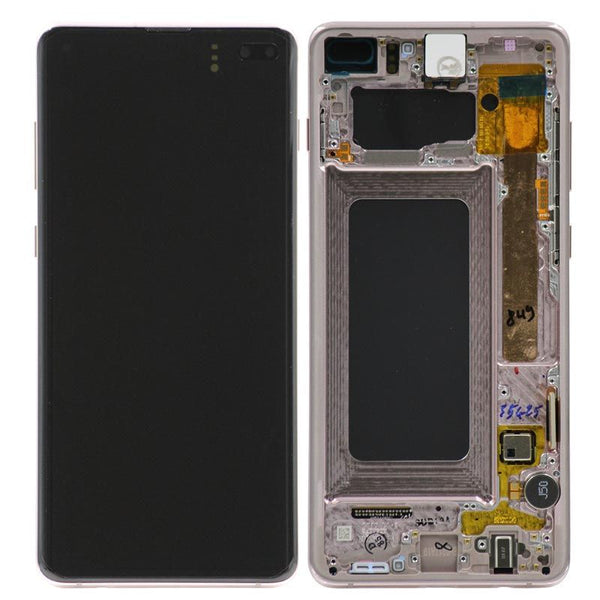 Genuine Samsung Galaxy S10 Plus LCD Digitizer Assembly, Ceramic / White