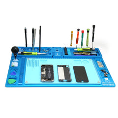 High Temperature Heat-resistant Heat Gun Aluminum Alloy Pad Repair Maintenance Platform Pad BGA Soldering Station Tools