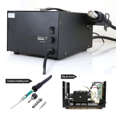 Hot air soldering rework station with digital display BST-702D