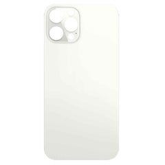 iPhone 12 Pro Max Replacement Back Glass Wide Camera Lens Hole (White)